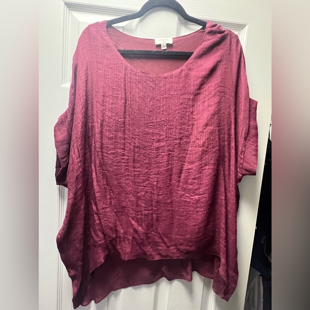 Burgundy Blouse | Umgee